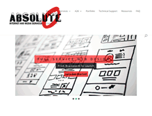 Tablet Screenshot of absolute0.net